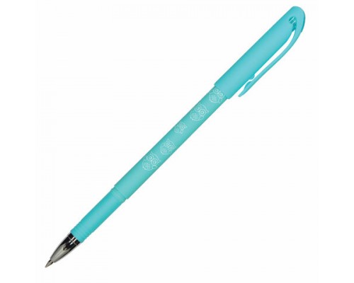 Ручка стираемая гелевая BRUNO VISCONTI Совушки, СИНЯЯ, узел 0,5 мм, линия письма 0,3 мм, 20-0260