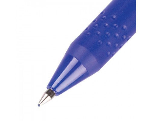 Ручка стираемая гелевая с грипом PILOT Frixion, СИНЯЯ, корпус синий, узел 0,7мм,линия 0,35мм,BL-FR-7