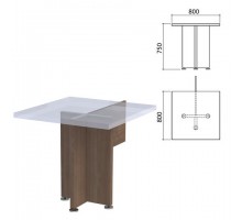 Каркас стола приставного "Приоритет", 800х800х750 мм, лагос, К-916, К-916 лагос