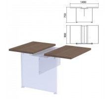 Столешница модуля стола для переговоров "Приоритет", 1400х900х750 мм, лагос, К-913, К-913 лагос
