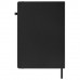 Скетчбук, черная бумага 140г/м 210х297мм, 80л, КОЖЗАМ, резинка,карман, BRAUBERG ART, черный, 113206