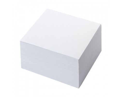Блок для записей ОФИСМАГ непроклеенный, куб 9*9*5 см, белый, белизна 95-98%, 127800