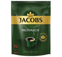 Кофе растворимый JACOBS "Monarch" 210 г, сублимированный, 8052808