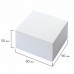 Блок для записей BRAUBERG проклеенный, куб 9*9*5 см, белый, белизна 95-98%, 129195