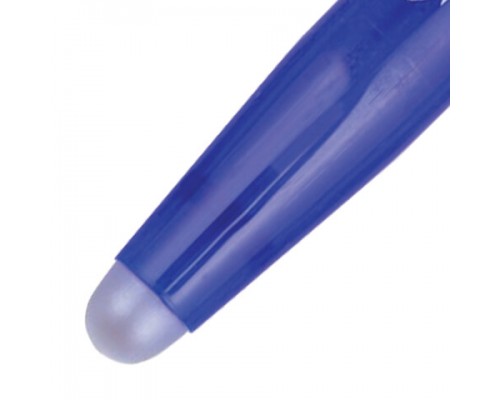 Ручка стираемая гелевая с грипом PILOT Frixion, СИНЯЯ, корпус синий, узел 0,7мм,линия 0,35мм,BL-FR-7