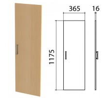 Дверь ЛДСП средняя "Монолит", 365х16х1175 мм, цвет бук бавария, ДМ42.1