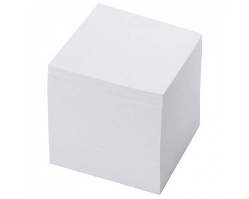 Блок для записей BRAUBERG непроклеенный, куб 9*9*9 см, белый, белизна 95-98%, 122340