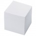 Блок для записей BRAUBERG непроклеенный, куб 9*9*9 см, белый, белизна 95-98%, 122340