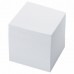 Блок для записей BRAUBERG проклеенный, куб 9*9*9 см, белый, белизна 95-98%, 129203